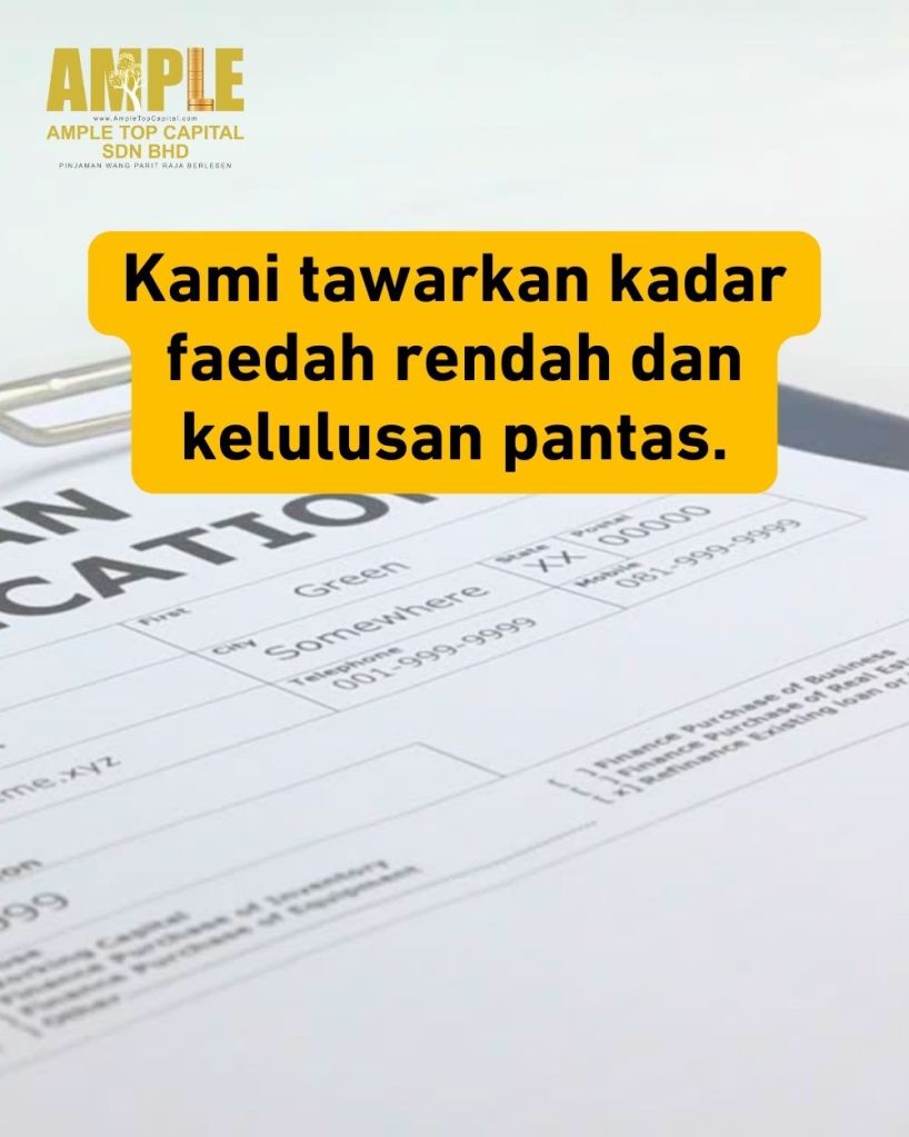 Tips Mendapatkan Pinjaman Kereta di Parit Raja - Ample Top Capital Sdn Bhd - Pinjaman Wang Parit Raja 03