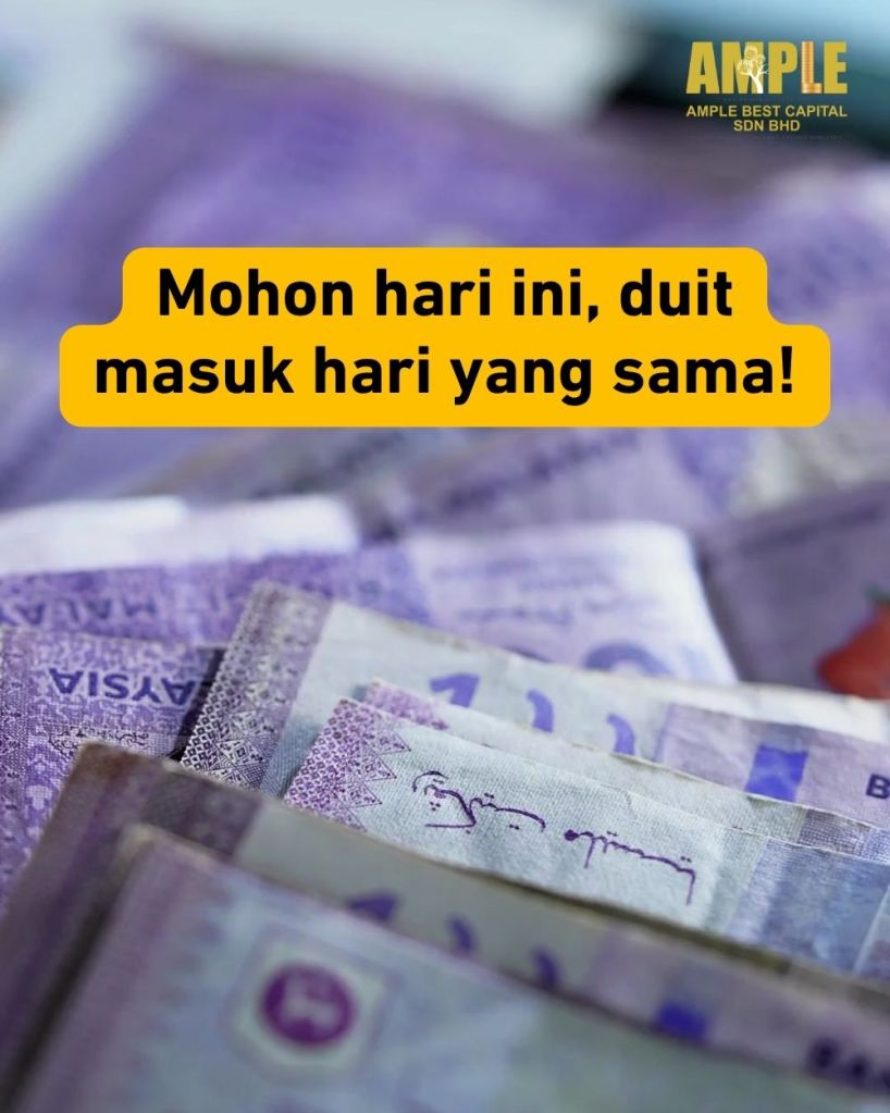 Pinjaman Wang Berlesen Tongkang Pechah - Lulus Segera Tanpa Penjamin - Ample Best Capital Sdn Bhd 03