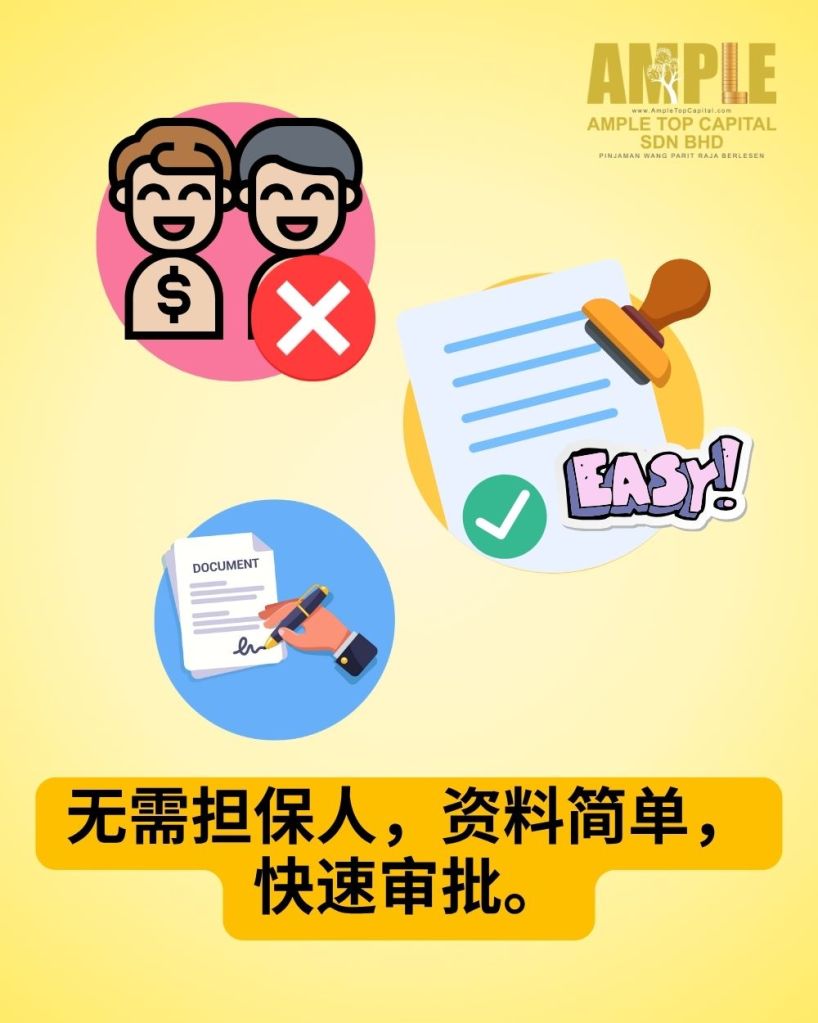 Parit Raja 快速贷款 Ample Top Capital - 当天放款 - 无需担保 03