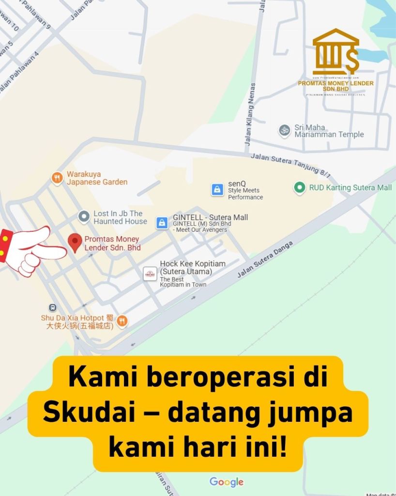 Pinjaman Berlesen Skudai - Duit Masuk Hari Sama - Promtas Money Lender 06
