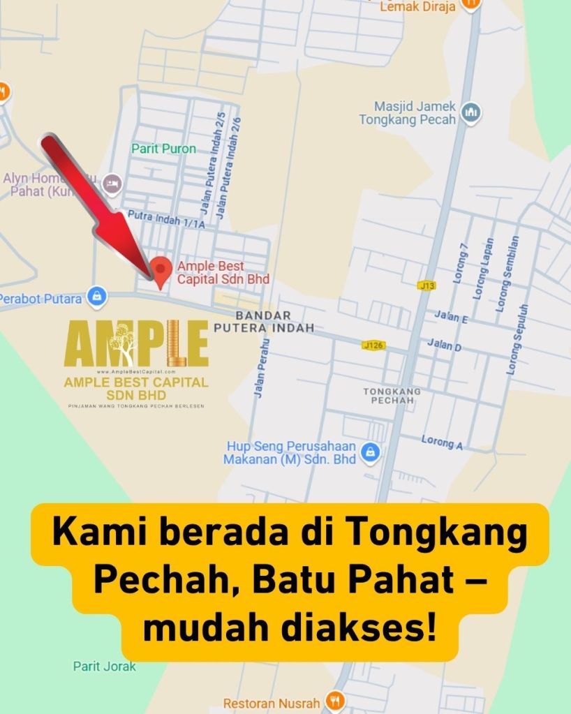 Pinjaman Wang Berlesen Tongkang Pechah - Solusi Masalah Kewangan Anda -Ample Best Capital 06