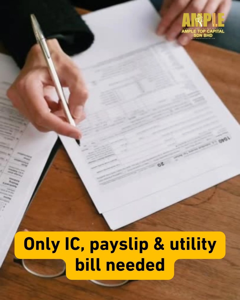 Fast Approval Personal Loan - Only in Parit Raja Johor Malaysia - Ample Top Capital 04