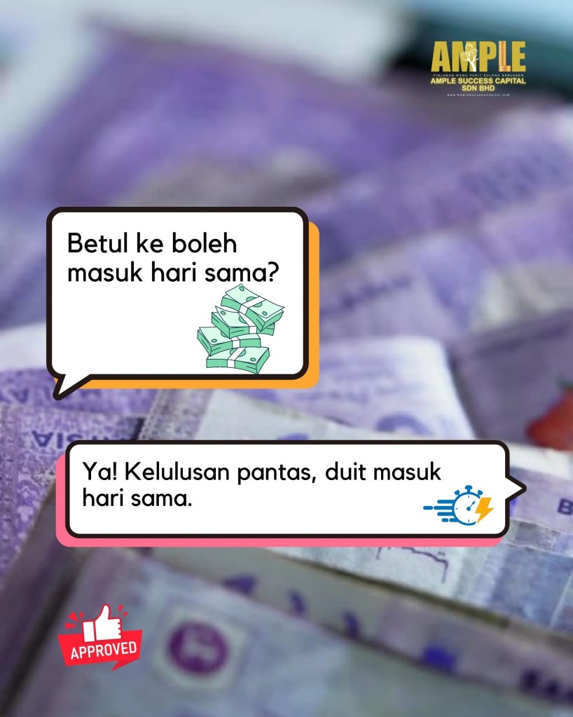 Pinjaman Peribadi Tanpa Tekanan di Parit Sulong Johor Malaysia - Ample Success Capital Sdn Bhd A04