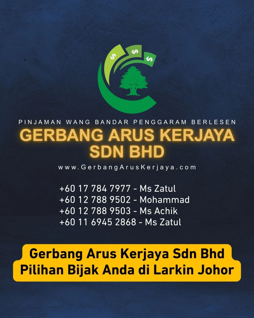 Bulan Baru, Harapan Baru - Pinjaman Wang Berlesen Bandar Penggaram Batu Pahat Johor oleh Gerbang Arus Kerjaya Sdn Bhd BP 08