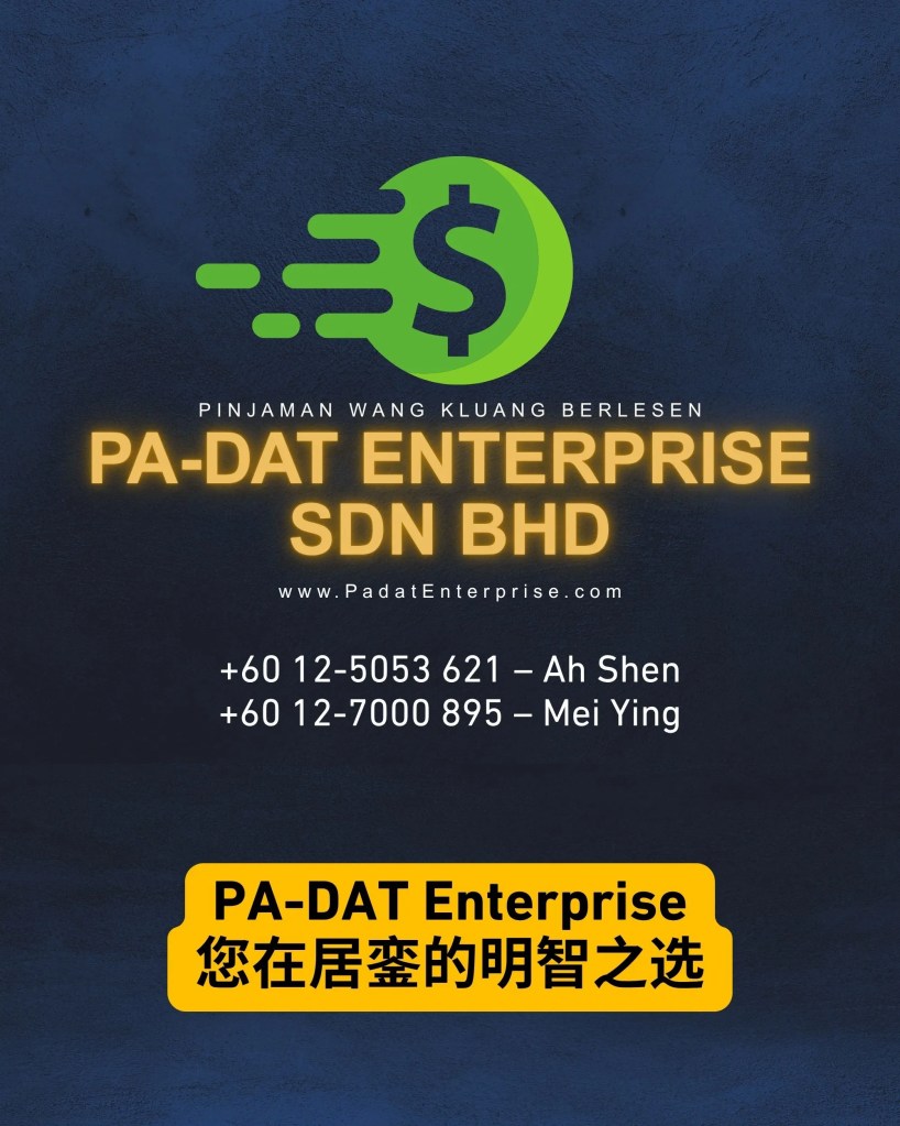 工资迟迟未发？账单到了怎么办？PADAT 居銮快速贷款帮你解决 - PA-DAT 居銮贷款 08