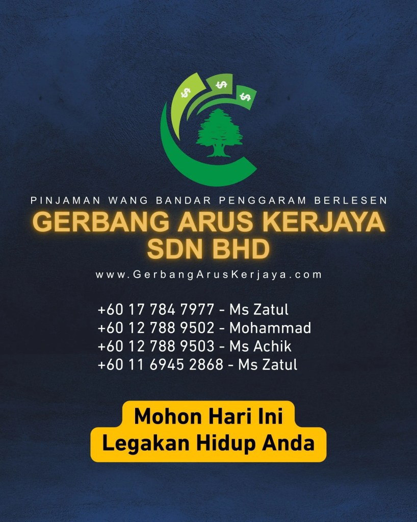 Gaji BP Dah Masuk Tapi Hutang Belum Selesai - Pinjaman Berlesen Bandar Penggaram Batu Pahat Johor Malaysia - Gerbang Arus Kerjaya Sdn Bhd - Pinjaman Wang Batu Pahat BP 08