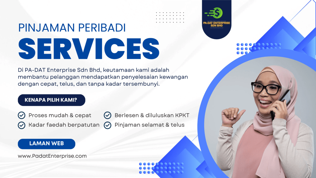 PA-DAT Enterprise Sdn Bhd - Pemberi Pinjaman Wang Kluang Berlesen Taman Kluang Perdana - PADAT Pinjaman Peribadi 02
