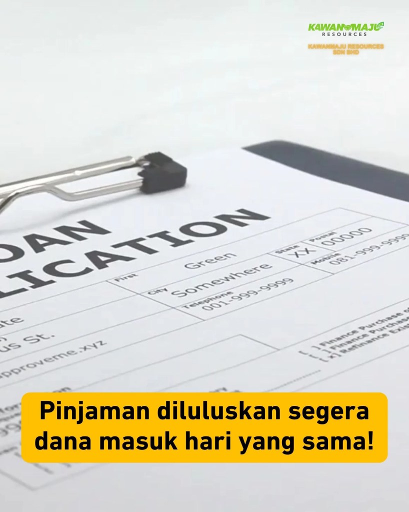 Pinjaman Segera di Larkin Sentral Johor KawanMaju Resources Sdn Bhd - Servis Kereta dan Roadtax Jadi Mudah di JB Johor Bahru 04