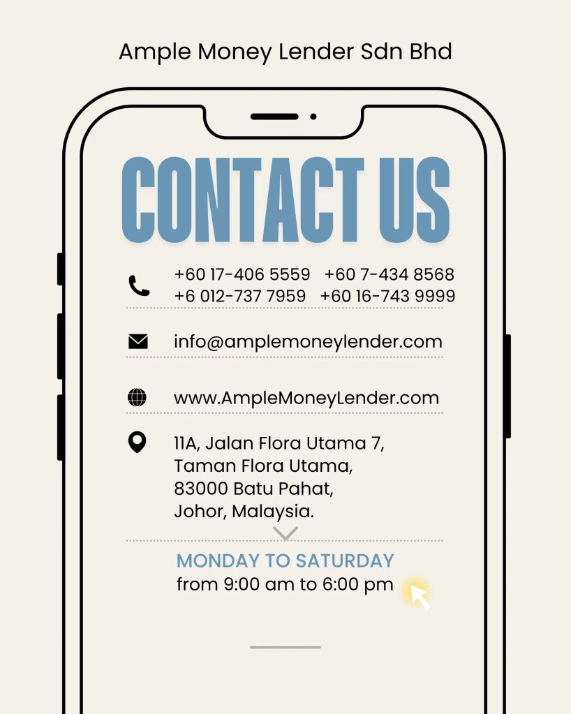 Rising School Costs in BP - Licensed Money Lender in Batu Pahat Johor Malaysia - Ample Money Lender Sdn Bhd - Personal Loan BP 05