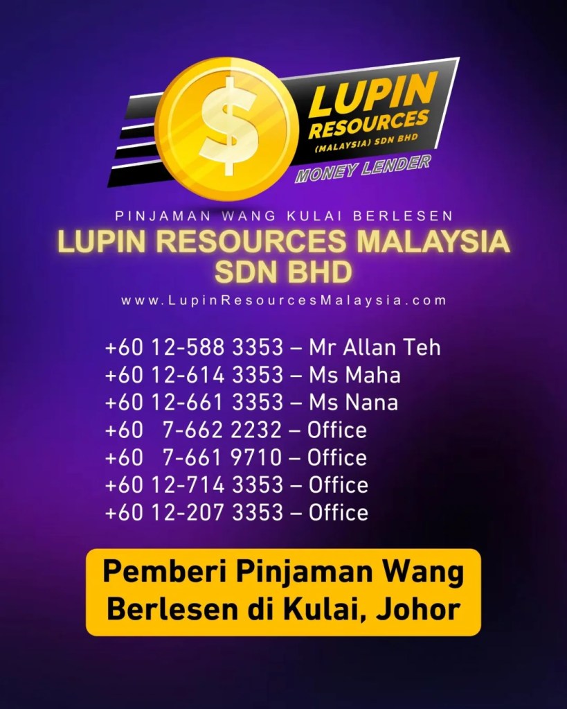 Bila Hati Nak Tenang Masuk Puasa - Kewangan Pun Kena Terjaga - Pinjaman Wang Berlesen Kulai Johor Lupin Resources Malaysia Kulai 09