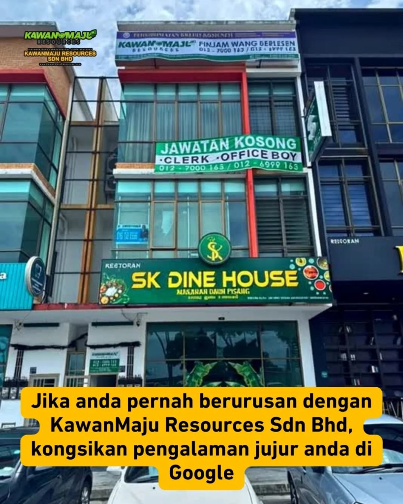 Google Review Pelanggan KawanMaju Resources JB Pinjaman Wang Berlesen Larkin Sentral Johor Bahru Malaysia JB Loan 06