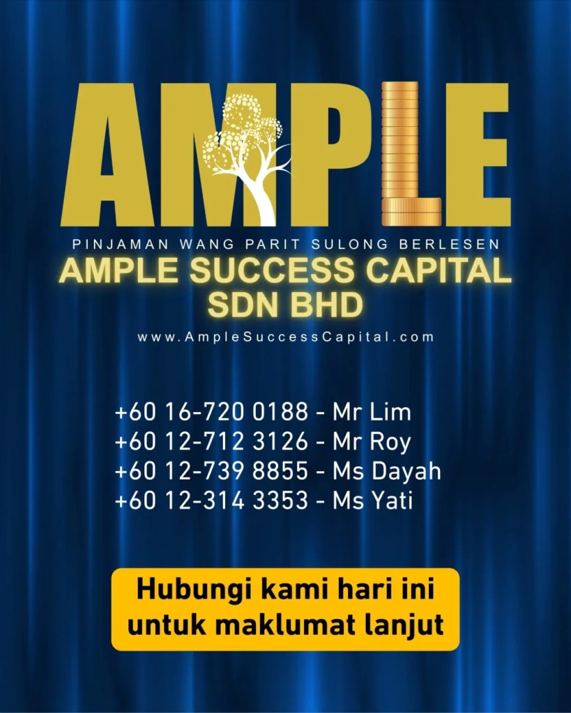 Bila Dunia Berubah, Kewangan Perlu Bersedia – Pinjaman Berlesen Parit Sulong Batu Pahat - Ample Success Capital Sdn Bhd Loan 11