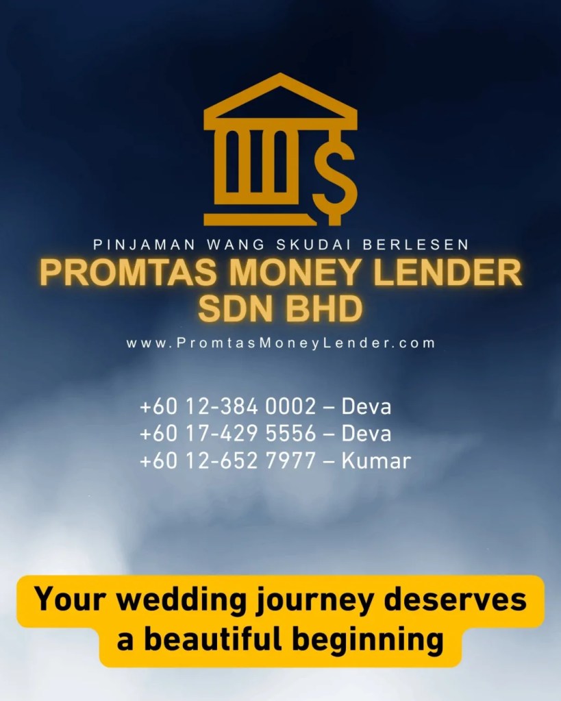 Dream Wedding Within Reach - Wedding Budget Support in Skudai Johor Promtas Money Lender Sdn Bhd Licensed Money Lender in Skudai Johor 11