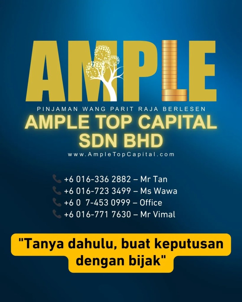 Pinjaman Wang Berlesen Parit Raja - Bila Harga Barang Naik, Kehidupan Tetap Jalan - Ample Top Capital Sdn Bhd Kewangan Parit Raja 10