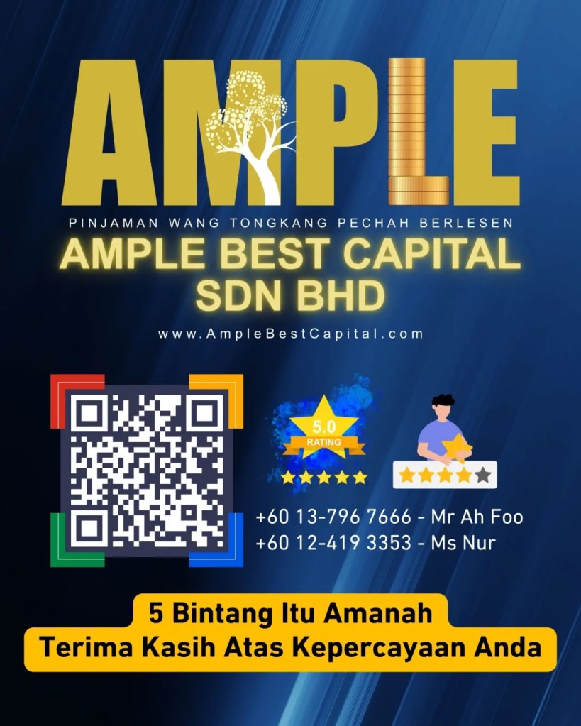 Pinjaman Wang Berlesen Tongkang Pechah Batu Pahat - Google Review Pelanggan Ample Best Capital Sdn Bhd 09