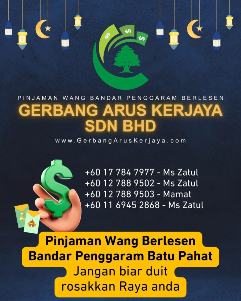 Hari Raya Bukan Tentang Kemewahan - Gerbang Arus Kerjaya Loan BP Pinjaman Wang Bandar Penggaram Batu Pahat 12
