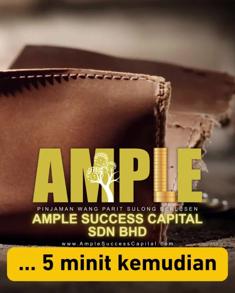 Selamat Hari Raya Aidilfitri - Raya Lebih Tenang Bila Kewangan Terurus Ample Success Capital Pemberi Pinjaman Wang Berlesen Parit Sulong Batu Pahat 04