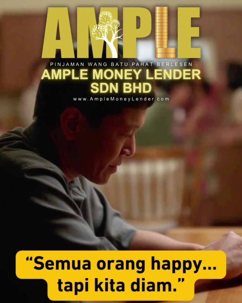 Selamat Hari Raya - Senyum Di Luar - Tapi Hati Masih Berat Anda Tak Keseorangan - Ample Money Lender Pinjaman Wang Batu Pahat Johor 07