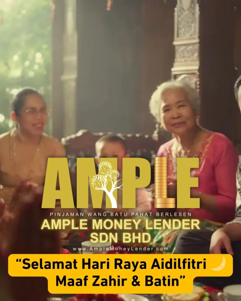 Selamat Hari Raya - Senyum Di Luar - Tapi Hati Masih Berat Anda Tak Keseorangan - Ample Money Lender Pinjaman Wang Batu Pahat Johor 13