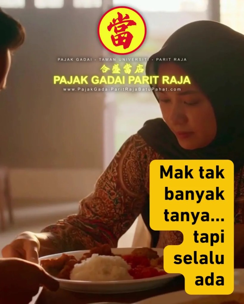 Tak Sempat Tunggu Gaji - Gadai Sekejap dan Lega Terus Urusan Jalan - Pajak Gadai Parit Raja Batu Pahat - Gadai Emas Cepat Selamat di Taman Universiti Parit Raja 04