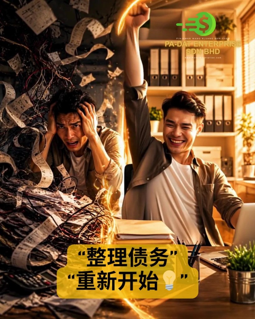 信用卡越还越多 - 也许你该重新整理债务 - 居銮债务整合真实故事分享 - PADAT Enterprise Sdn Bhd 08