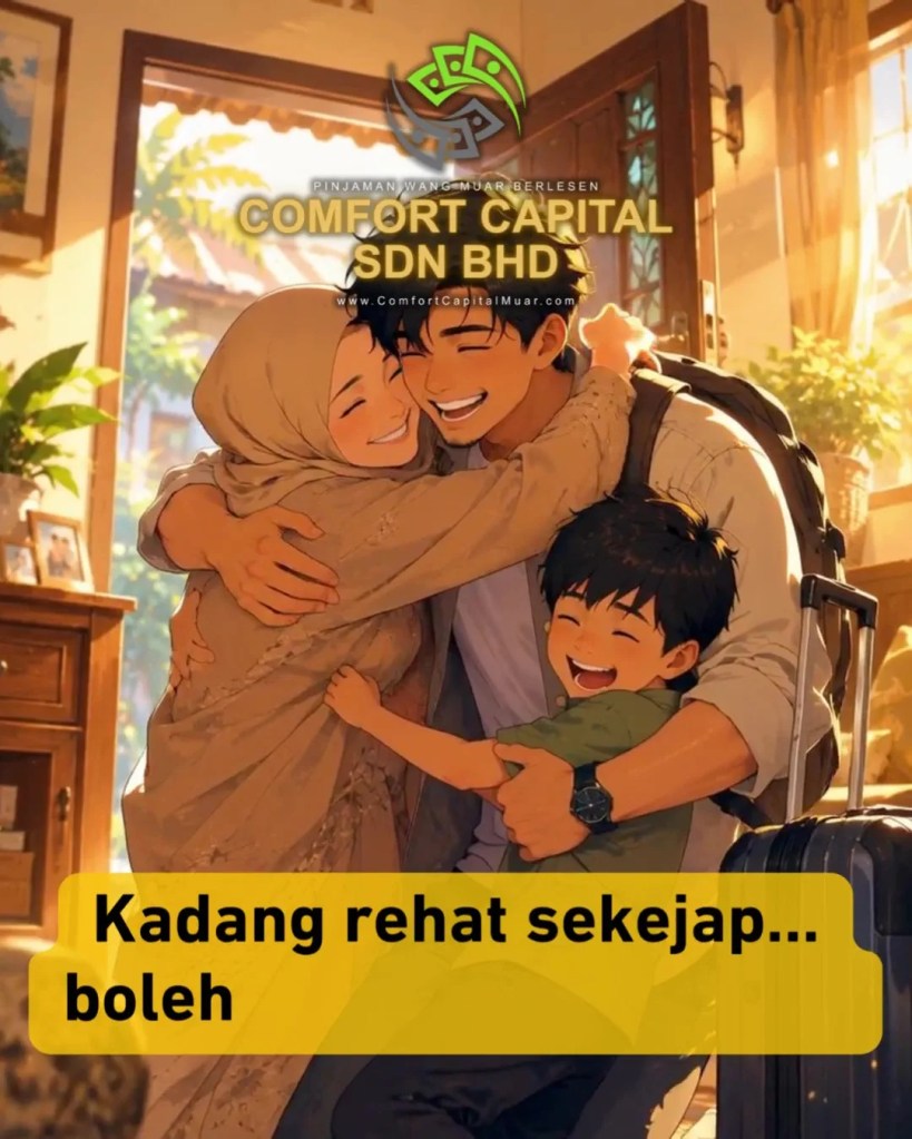 Pinjaman Peribadi Muar Johor Untuk Travel dan Rehat - Solusi Kewangan Tenang - loan percutian Muar Comfort Capital Sdn Bhd A09