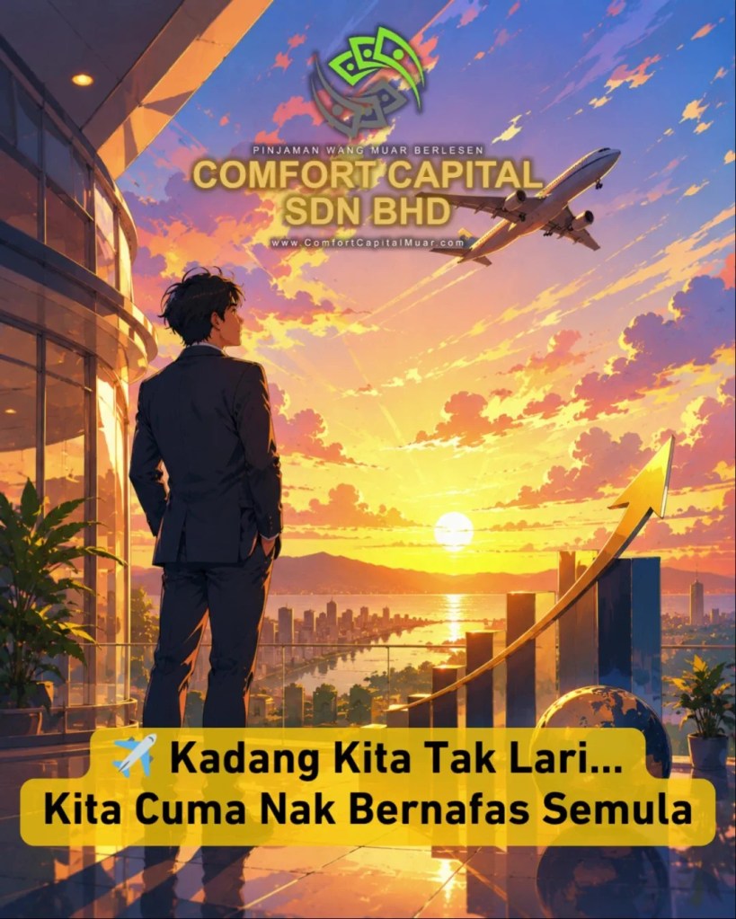 Pinjaman Peribadi Muar Johor Untuk Travel dan Rehat - Solusi Kewangan Tenang - loan percutian Muar Comfort Capital Sdn Bhd A10