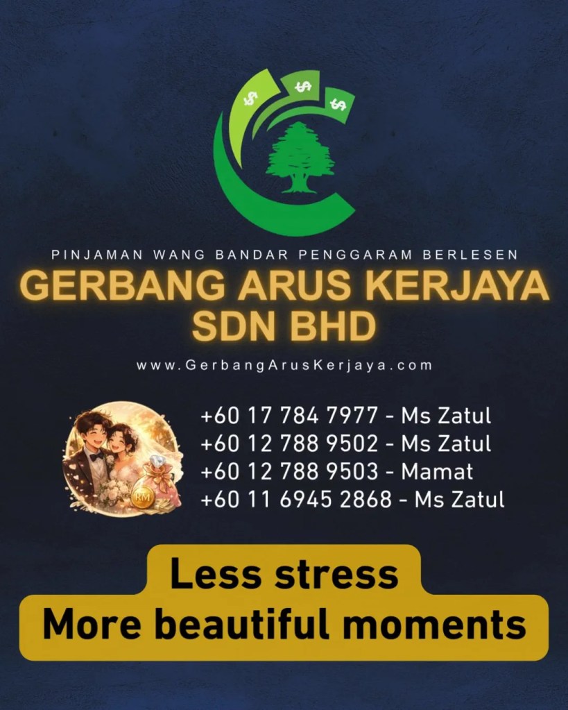 Wedding Loan Batu Pahat Couple Story Pinjaman Perkahwinan BP Happy Couple Gerbang Arus Kerjaya Sdn Bhd Licensed Money Lender in Batu Pahat Johor A11