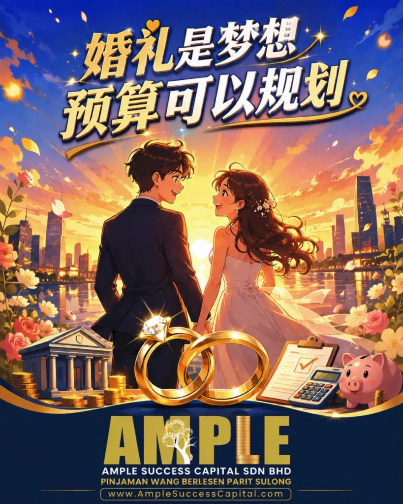 婚礼预算不够怎么办 - Parit Sulong Batu Pahat 婚礼资金规划指南 - Ample Success Capital Sdn Bhd - Pinjaman Berlesen Parit Sulong A01